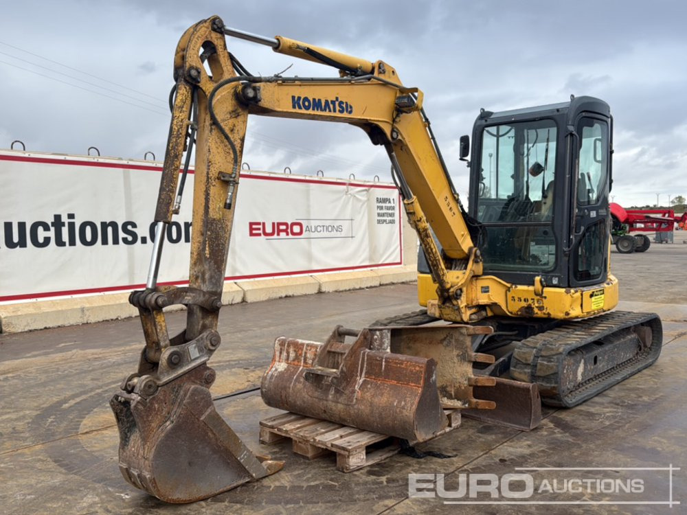 2010 Komatsu PC45MR-3 - Miniexcavadora: foto 1 2010 Komatsu PC45MR-3 - Miniexcavadora: foto 1