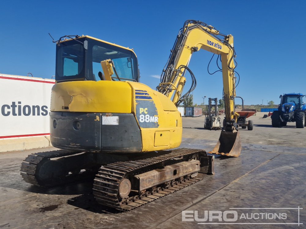 2010 Komatsu PC88MR-8 - Miniexcavadora: foto 5 2010 Komatsu PC88MR-8 - Miniexcavadora: foto 5