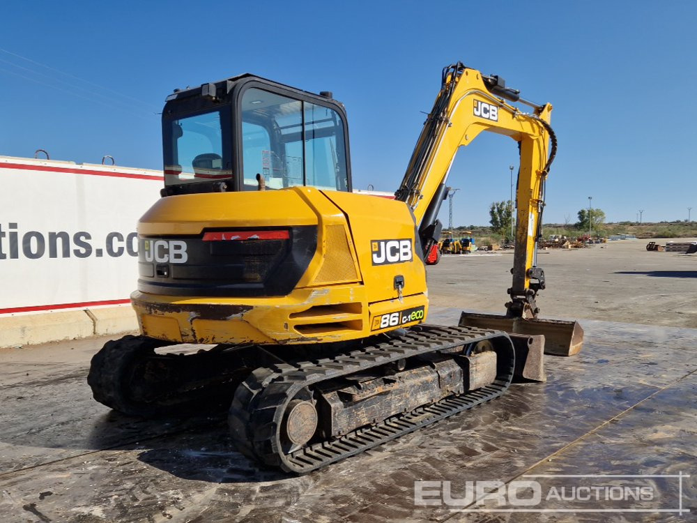 2015 JCB 86C-1 ECO - Miniexcavadora: foto 5 2015 JCB 86C-1 ECO - Miniexcavadora: foto 5