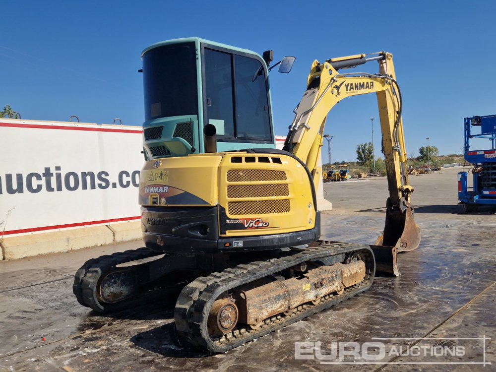 2015 Yanmar ViO50-U - Miniexcavadora: foto 5 2015 Yanmar ViO50-U - Miniexcavadora: foto 5