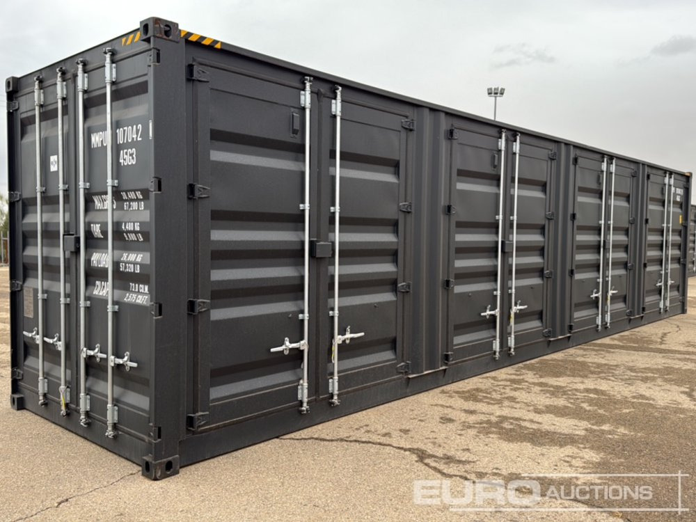 40' x 8' High Cube Container, 4 Side Doors, 1 End Door - Contenedor marítimo: foto 1 40' x 8' High Cube Container, 4 Side Doors, 1 End Door - Contenedor marítimo: foto 1