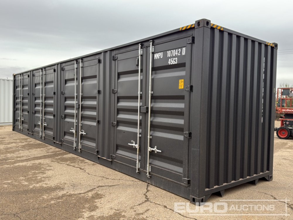 40' x 8' High Cube Container, 4 Side Doors, 1 End Door - Contenedor marítimo: foto 2 40' x 8' High Cube Container, 4 Side Doors, 1 End Door - Contenedor marítimo: foto 2