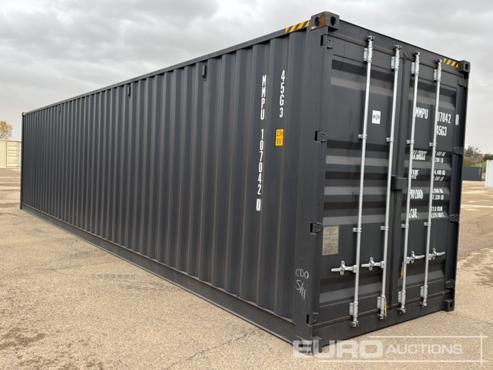 40' x 8' High Cube Container, 4 Side Doors, 1 End Door - Contenedor marítimo: foto 4 40' x 8' High Cube Container, 4 Side Doors, 1 End Door - Contenedor marítimo: foto 4