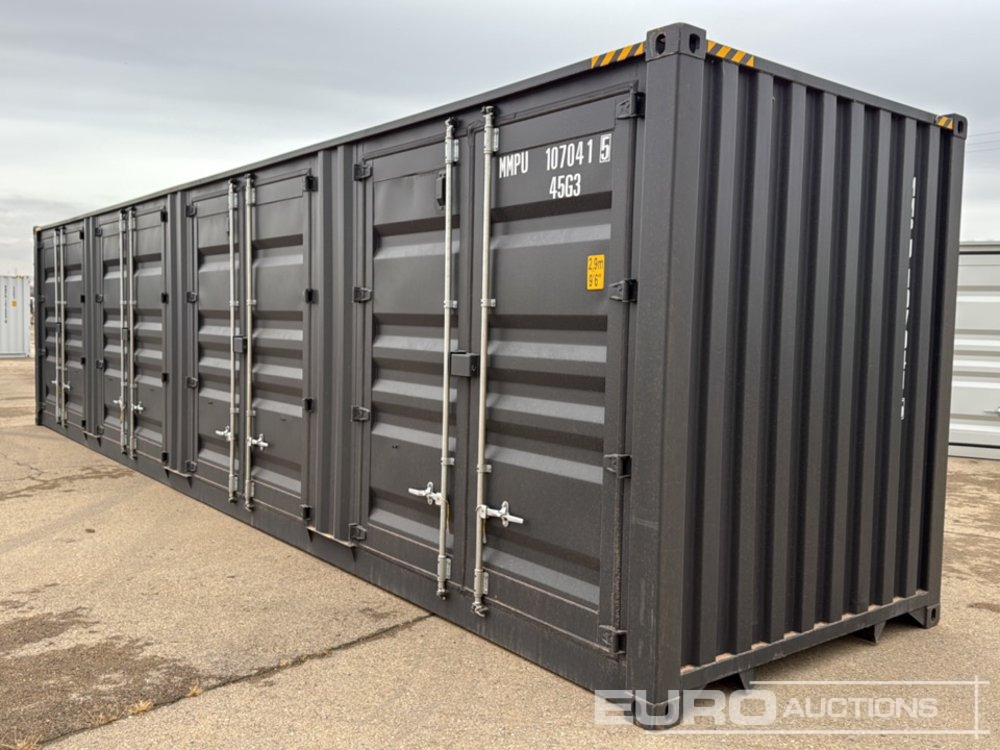 40' x 8' High Cube Container, 4 Side Doors, 1 End Door - Contenedor marítimo: foto 3 40' x 8' High Cube Container, 4 Side Doors, 1 End Door - Contenedor marítimo: foto 3