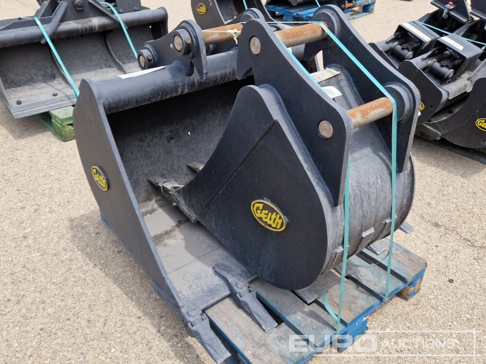 Unused Geith H08-1000 40" Digging Bucket, H08-0450 18" Digging Bucket 50mm Pin to suit Mini Excavator / Conjunto Cazos - Cazo: foto 2 Unused Geith H08-1000 40" Digging Bucket, H08-0450 18" Digging Bucket 50mm Pin to suit Mini Excavator / Conjunto Cazos - Cazo: foto 2