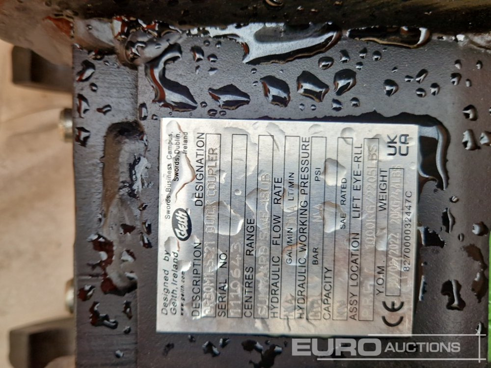 Acoplamiento rápido Unused Geith QR30M1-5521: foto 6