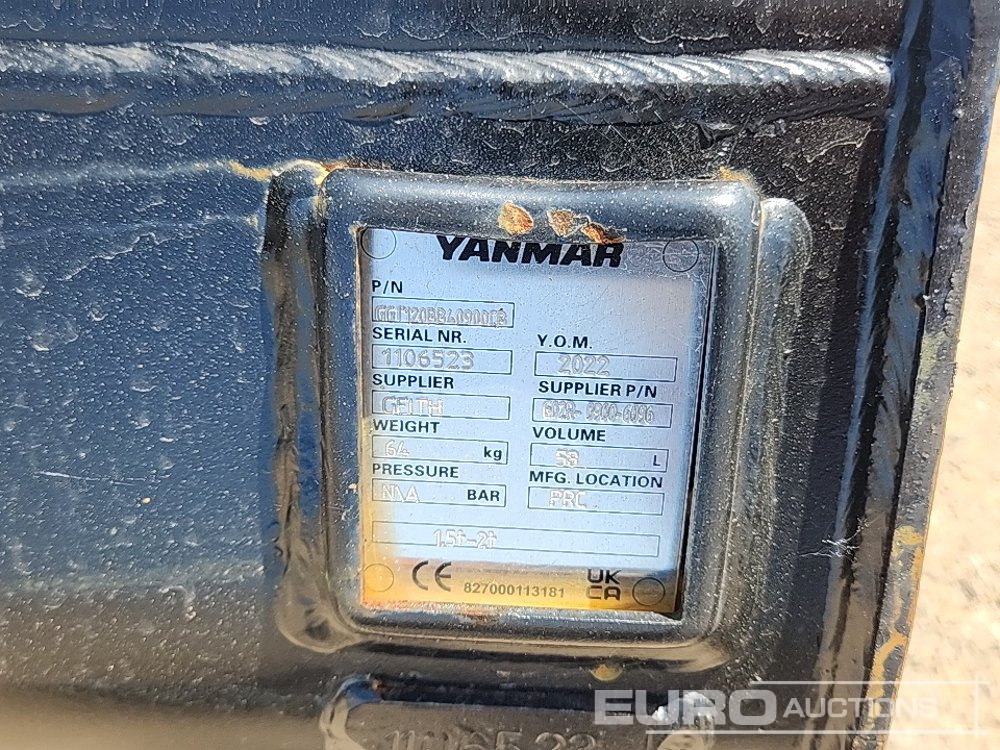 Cazo nuevo Unused Yanmar G02R-0900-6096: foto 8