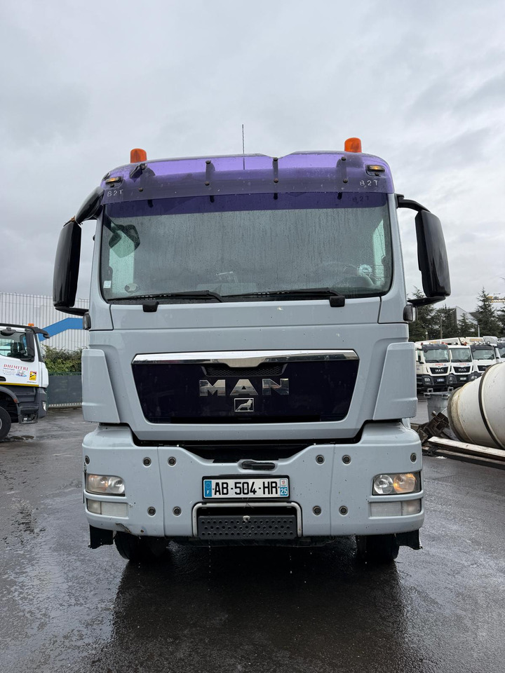 Camion porteur grue bi-benne MAN TGS 26.320 AB-504-HR - Camión volquete, Camión grúa: foto 1 Camion porteur grue bi-benne MAN TGS 26.320 AB-504-HR - Camión volquete, Camión grúa: foto 1