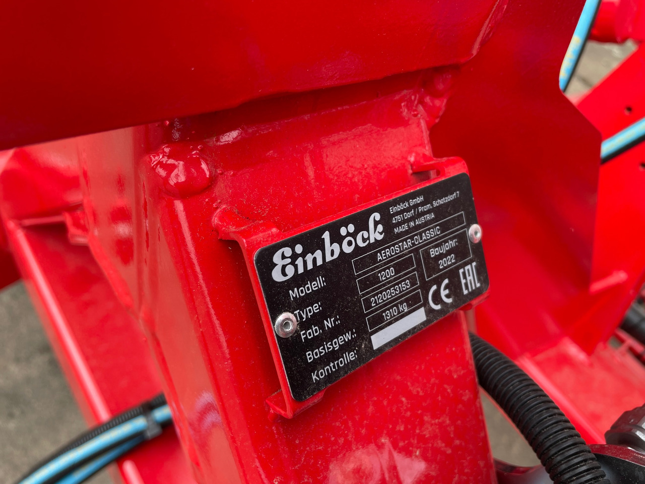 Einböck Aerostar 12.00 - Equipo para trabajo del suelo: foto 2 Einböck Aerostar 12.00 - Equipo para trabajo del suelo: foto 2