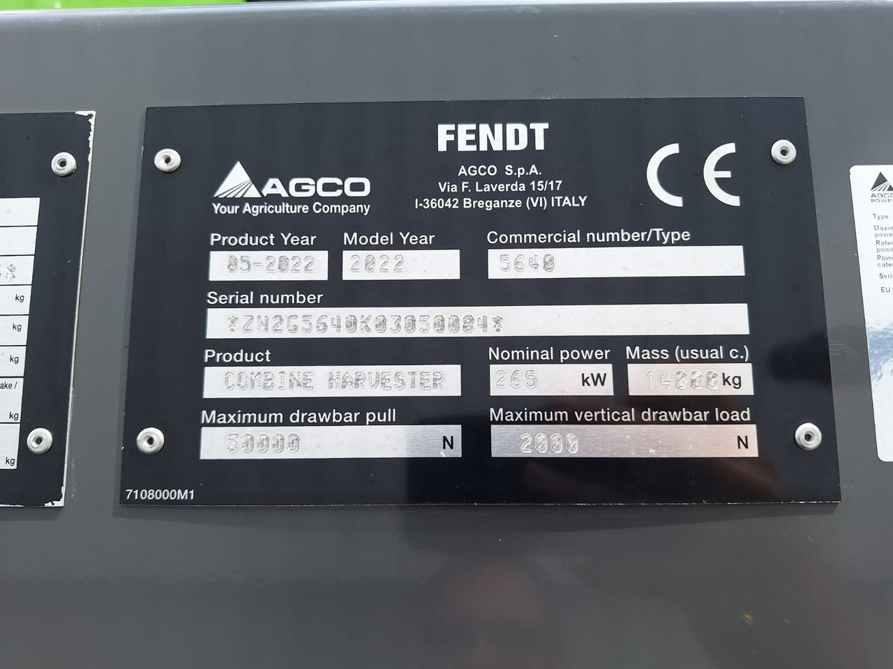 Fendt 6335C - Cosechadora de granos: foto 2 Fendt 6335C - Cosechadora de granos: foto 2