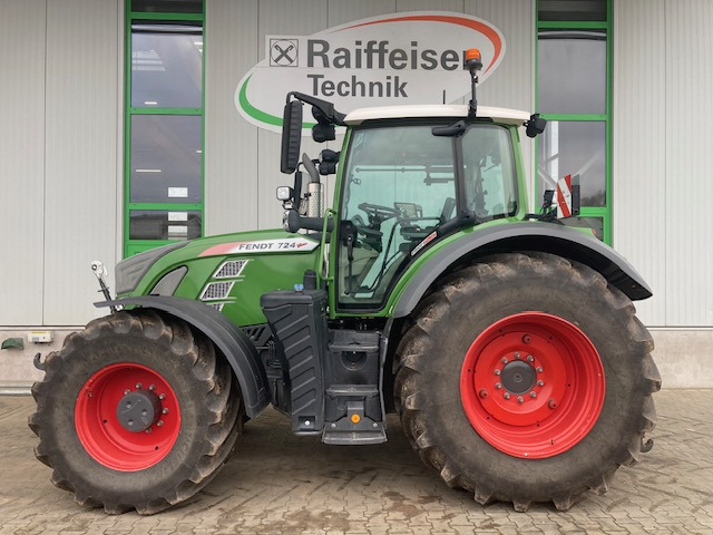 Fendt 724 Vario S4 Profi Plus - Tractor: foto 1 Fendt 724 Vario S4 Profi Plus - Tractor: foto 1
