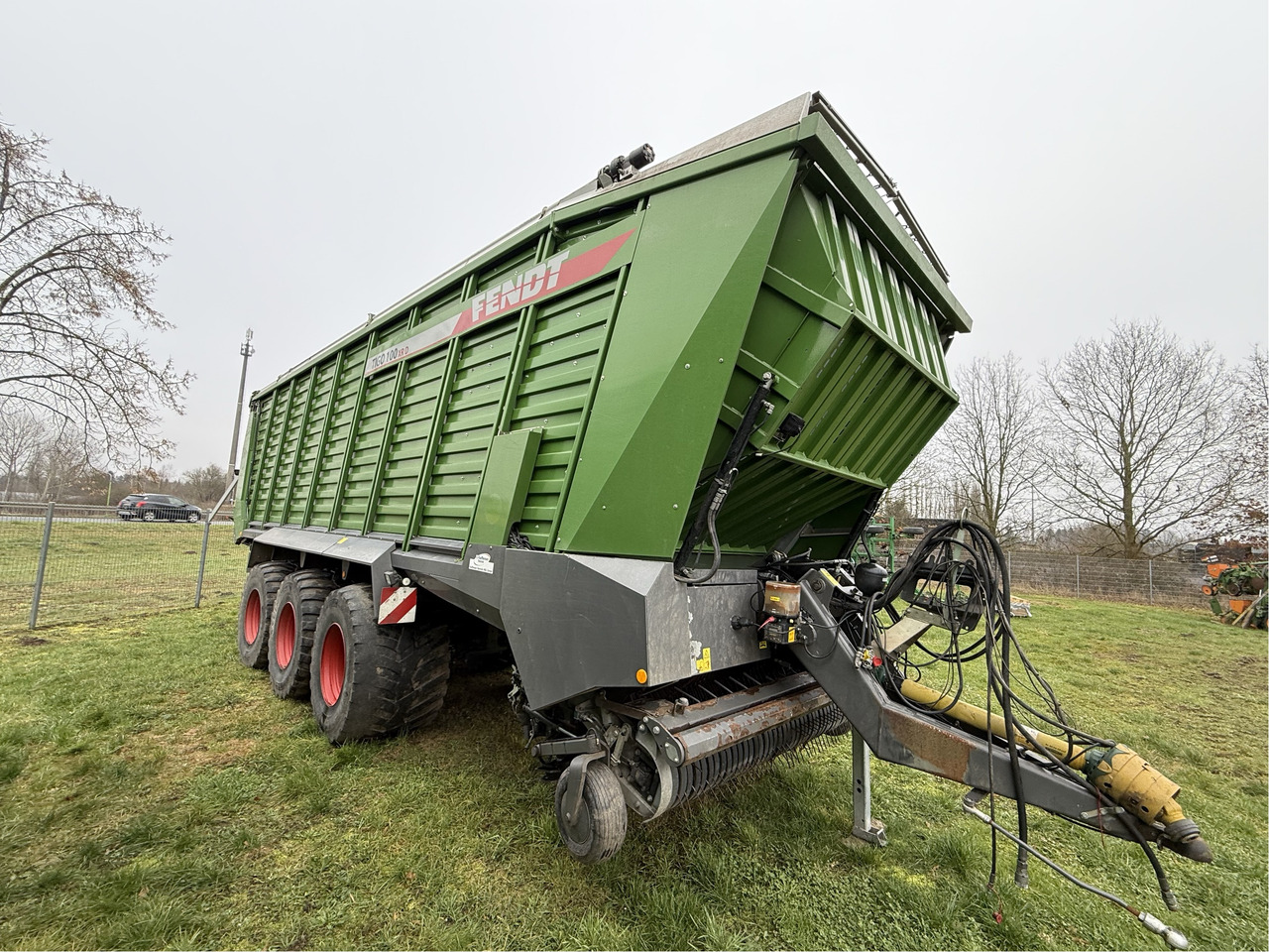 Fendt Tigo 100 XR - Remolque autocargador: foto 1 Fendt Tigo 100 XR - Remolque autocargador: foto 1