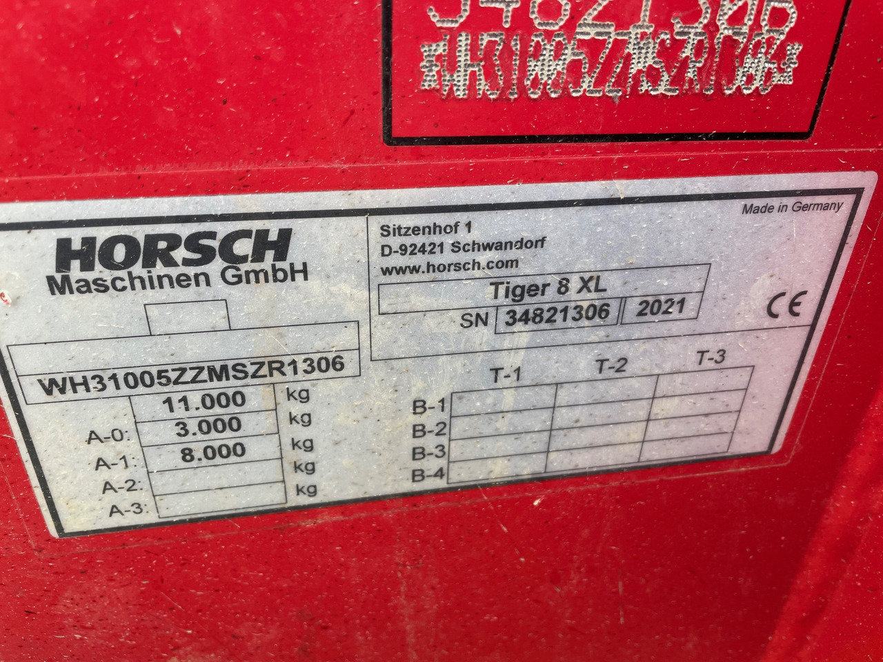 Horsch Tiger 8 XL - Cultivador: foto 2 Horsch Tiger 8 XL - Cultivador: foto 2