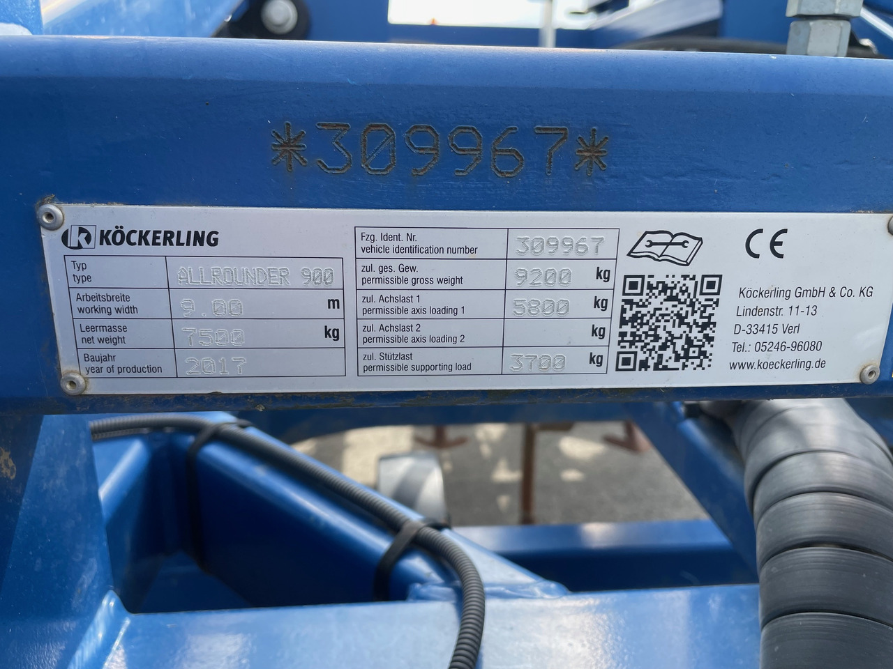 Köckerling 900 Allrounder - Cultivador: foto 2 Köckerling 900 Allrounder - Cultivador: foto 2