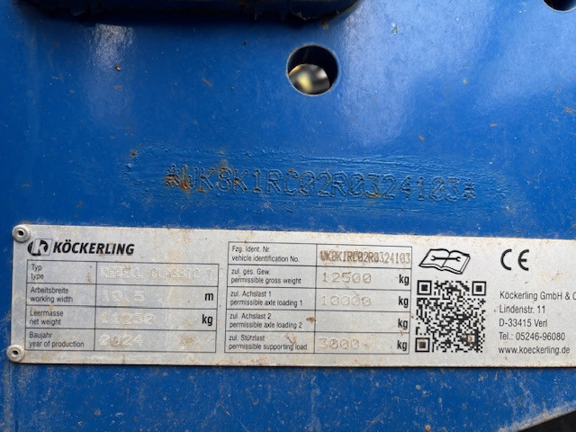 Köckerling Rebell Classic 1050 T - Rastras: foto 2 Köckerling Rebell Classic 1050 T - Rastras: foto 2