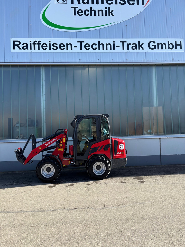 Cargadora de ruedas nuevo Schäffer Hoflader 23e: foto 1