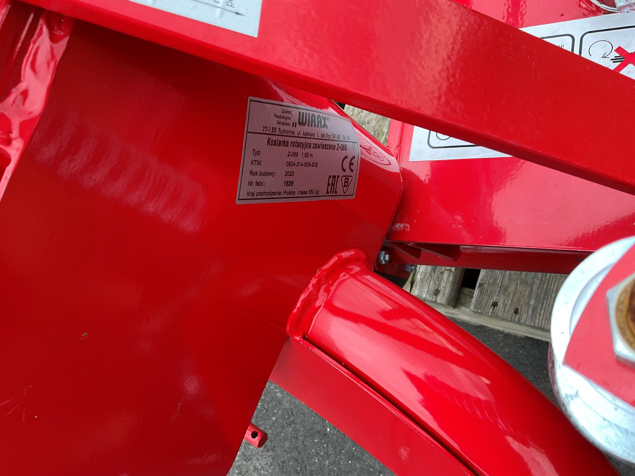 Wirax Z 069 - Segadora: foto 2 Wirax Z 069 - Segadora: foto 2