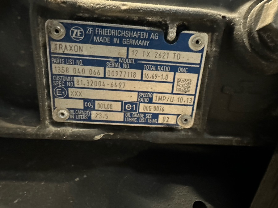 MAN 12TX2621TD - Caja de cambios para Camión: foto 3 MAN 12TX2621TD - Caja de cambios para Camión: foto 3