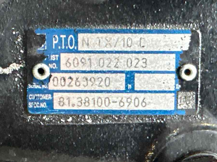 MAN PTO 81.38100-6906 - Caja de cambios y piezas para Camión: foto 3 MAN PTO 81.38100-6906 - Caja de cambios y piezas para Camión: foto 3