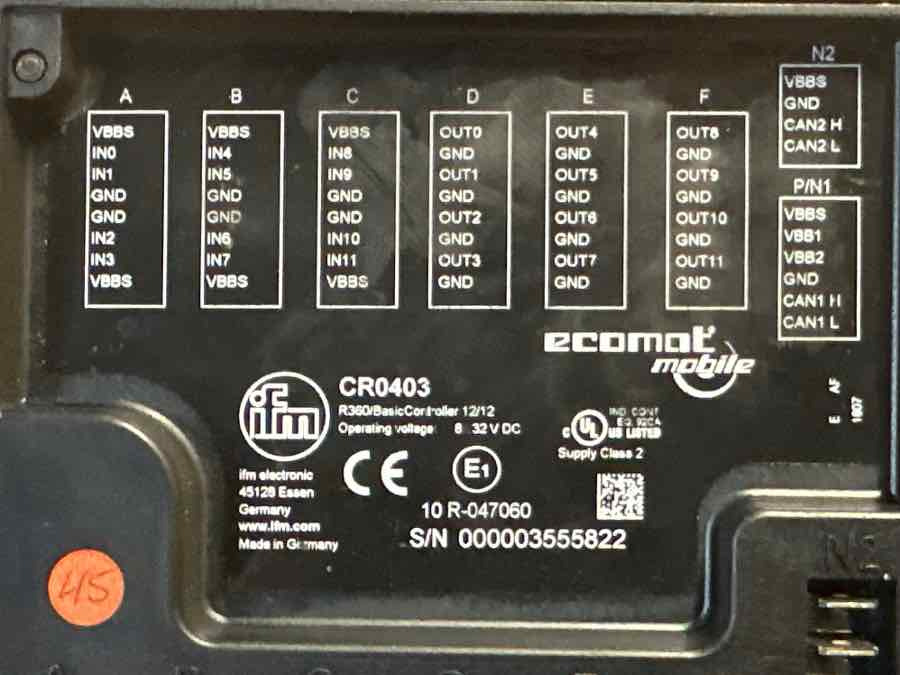 SCANIA ECOMAT MOBILE CR0403 10R-047060 - Sistema eléctrico para Camión: foto 3 SCANIA ECOMAT MOBILE CR0403 10R-047060 - Sistema eléctrico para Camión: foto 3