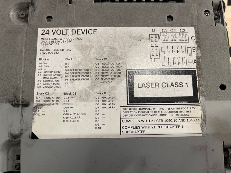 SCANIA RADIO 2974852 - Sistema eléctrico para Camión: foto 2 SCANIA RADIO 2974852 - Sistema eléctrico para Camión: foto 2