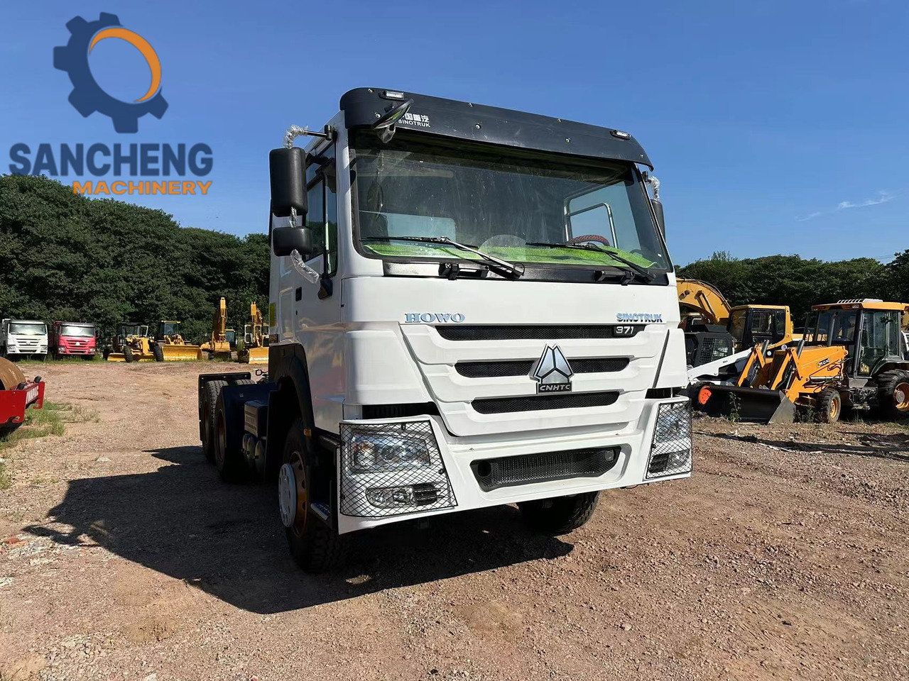 Cabeza tractora SINOTRUK HOWO Truck Head 371: foto 6