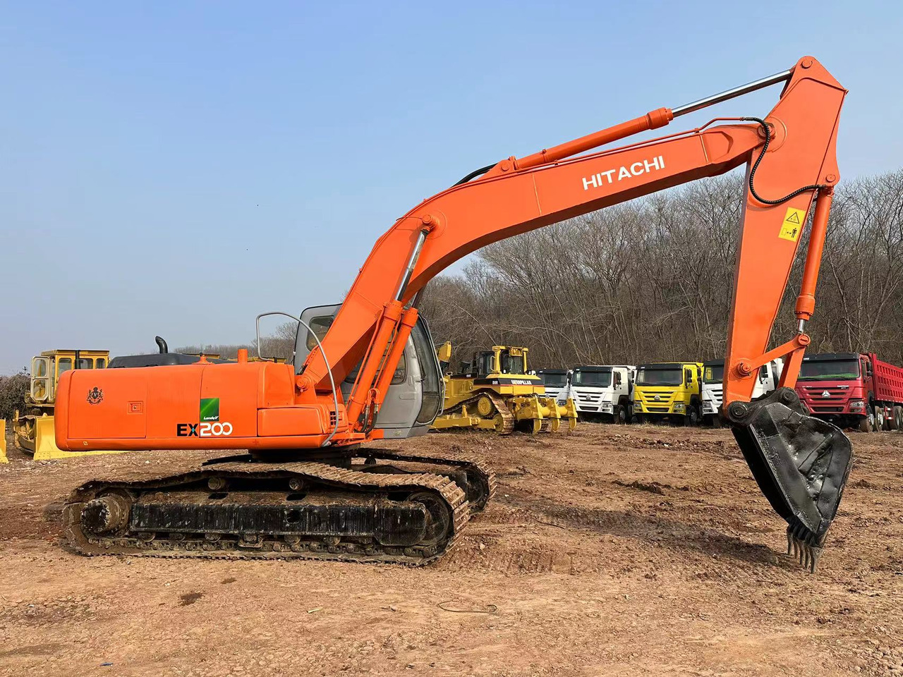 HITACHI EX200 - Excavadora de cadenas: foto 4 HITACHI EX200 - Excavadora de cadenas: foto 4