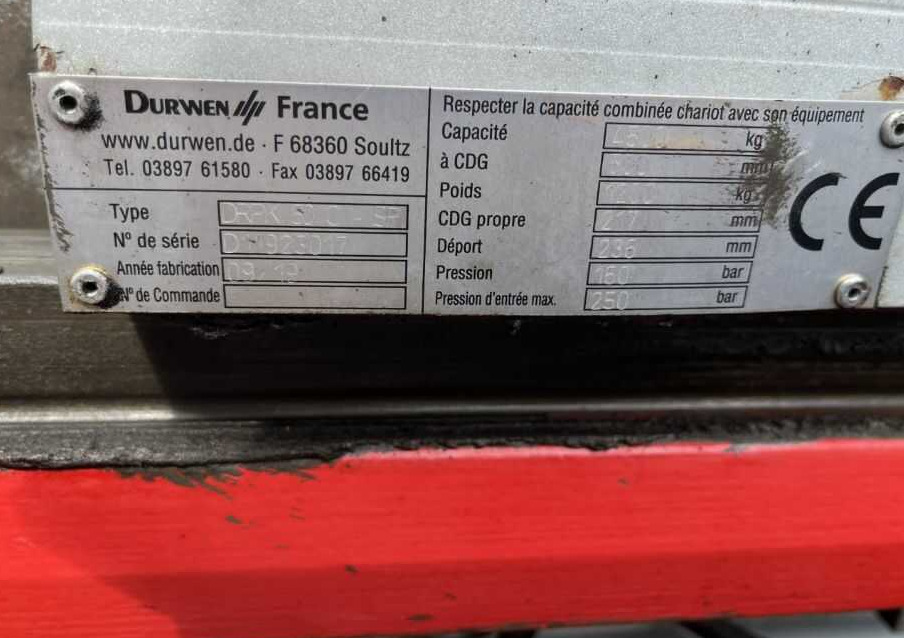 Durwen DRPK50C-SP - Horquillas: foto 5 Durwen DRPK50C-SP - Horquillas: foto 5