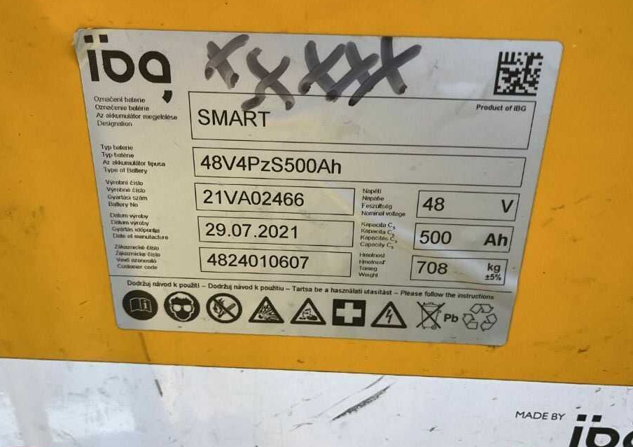 Jungheinrich EFG213 - Carretilla elevadora eléctrica: foto 5 Jungheinrich EFG213 - Carretilla elevadora eléctrica: foto 5