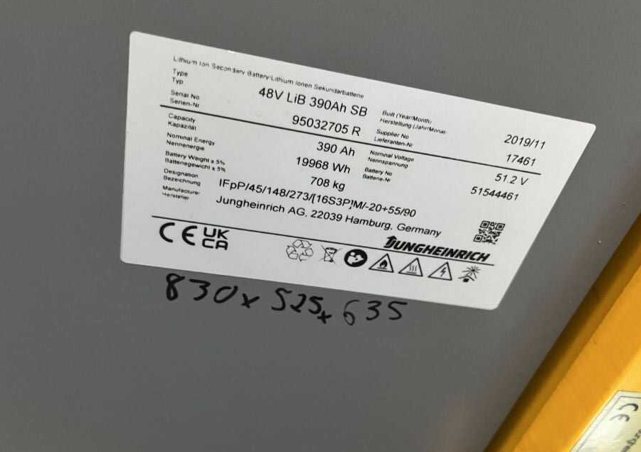 Jungheinrich EFG215 - Carretilla elevadora eléctrica: foto 5 Jungheinrich EFG215 - Carretilla elevadora eléctrica: foto 5