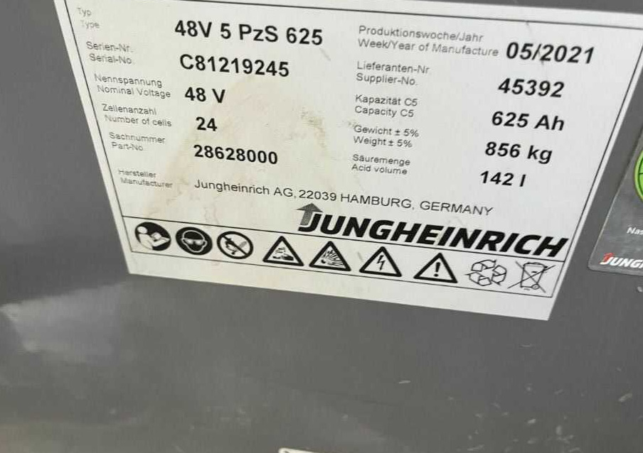 Jungheinrich EFG216k - Carretilla elevadora eléctrica: foto 5 Jungheinrich EFG216k - Carretilla elevadora eléctrica: foto 5