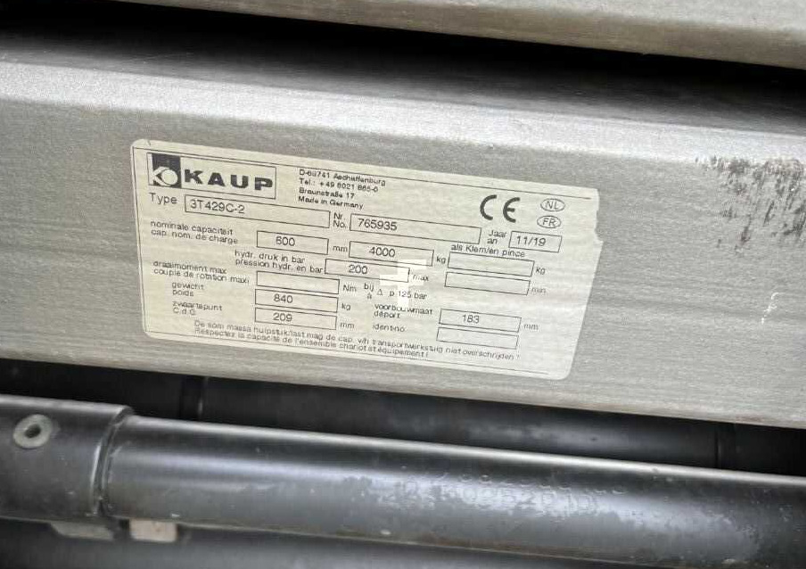 Kaup 3T429C-2 - Horquillas: foto 5 Kaup 3T429C-2 - Horquillas: foto 5