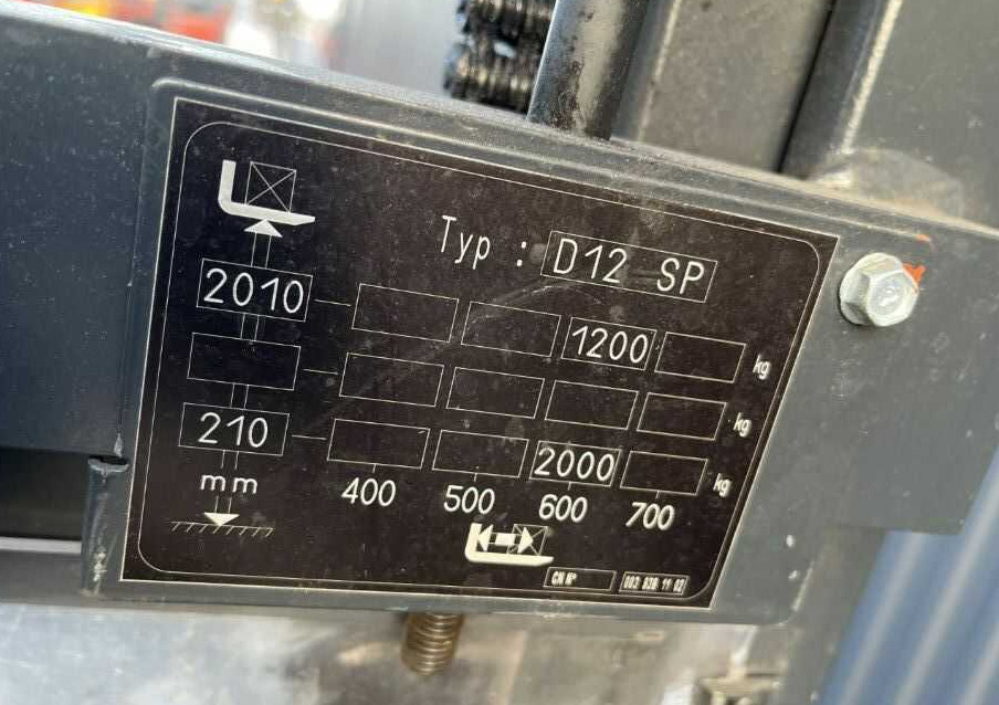 Linde D12SP - Apilador: foto 1 Linde D12SP - Apilador: foto 1