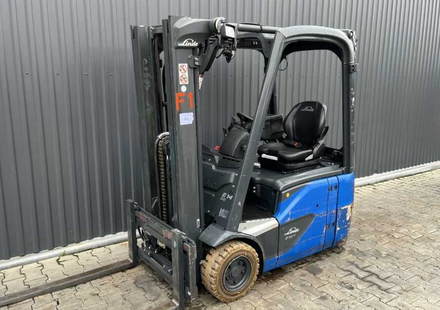 Linde E14-02 - Carretilla elevadora eléctrica: foto 1 Linde E14-02 - Carretilla elevadora eléctrica: foto 1