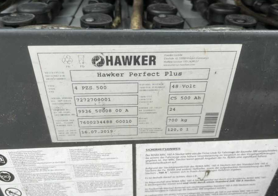 Carretilla elevadora eléctrica Linde E14-02: foto 7