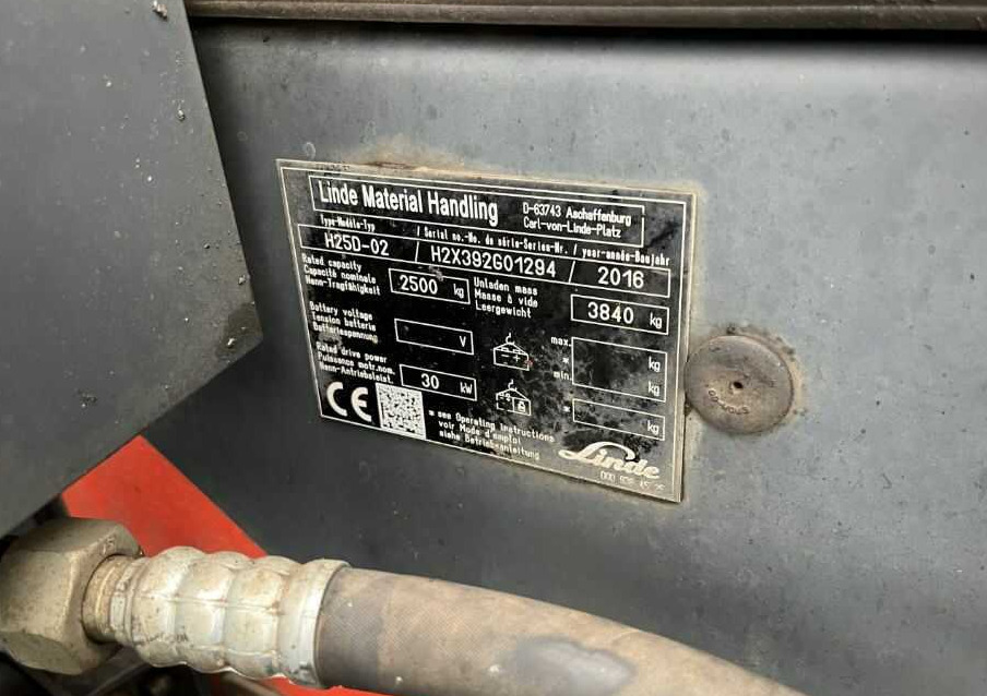 Linde H25D-02 - Carretilla elevadora diésel: foto 4 Linde H25D-02 - Carretilla elevadora diésel: foto 4