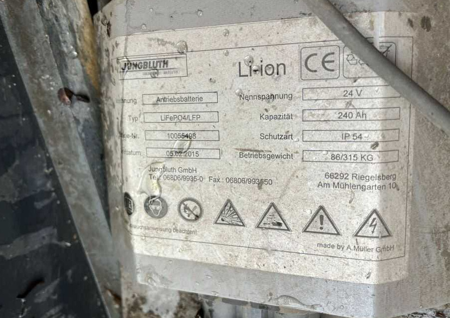 Apilador Linde L12AP: foto 9 Apilador Linde L12AP: foto 9