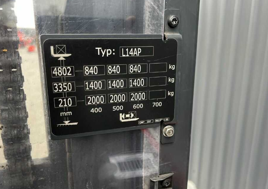 Linde L14AP - Apilador: foto 2 Linde L14AP - Apilador: foto 2