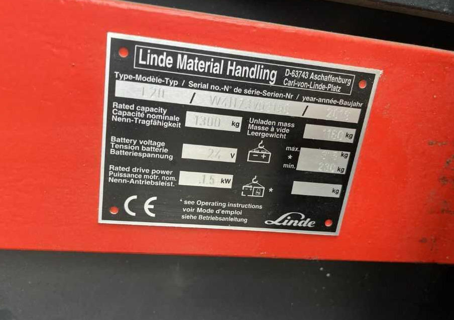 Linde L20 - Apilador: foto 4 Linde L20 - Apilador: foto 4