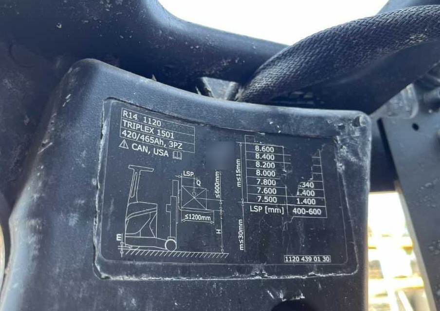 Linde R14-01 - Retráctil: foto 5 Linde R14-01 - Retráctil: foto 5