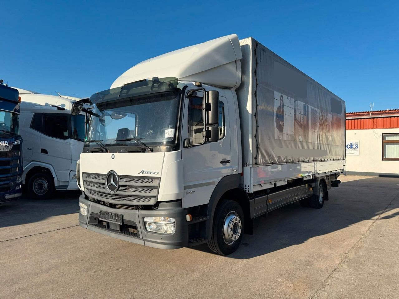 Mercedes-Benz Atego 1221 * PR.PL. * BORDWÄNDE * MOTORBREMSE * - Camión lona: foto 5 Mercedes-Benz Atego 1221 * PR.PL. * BORDWÄNDE * MOTORBREMSE * - Camión lona: foto 5