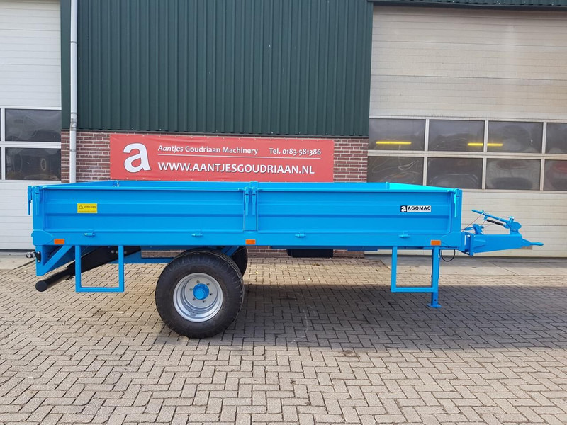 Bakkenwagen RDW gekeurd - Remolque plataforma/ Caja abierta: foto 1 Bakkenwagen RDW gekeurd - Remolque plataforma/ Caja abierta: foto 1