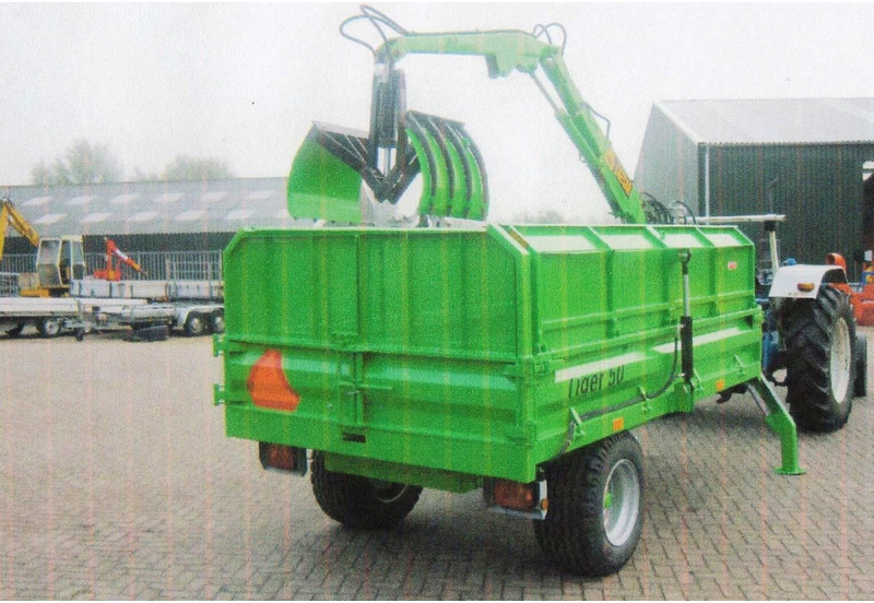 Kipper met opbouwkraan - Remolque volquete: foto 5 Kipper met opbouwkraan - Remolque volquete: foto 5