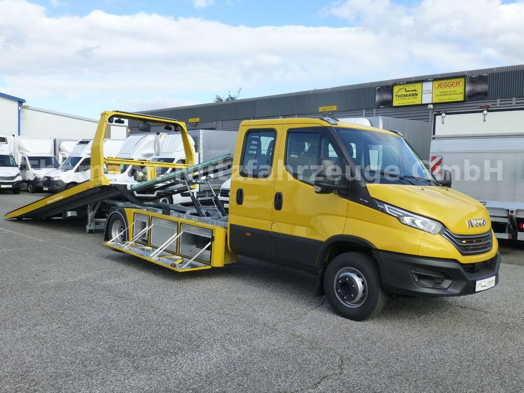 Iveco DAILY 70C18 DoKa Schiebeplateau Luftfed Navi Iveco DAILY 70C18 DoKa Schiebeplateau Luftfed Navi - Grua de remolque autos, Furgoneta: foto 1 Iveco DAILY 70C18 DoKa Schiebeplateau Luftfed Navi Iveco DAILY 70C18 DoKa Schiebeplateau Luftfed Navi - Grua de remolque autos, Furgoneta: foto 1