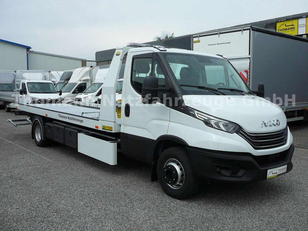 Iveco DAILY 70C18 Schiebeplateu Hubbrille Luftfed Navi - Grua de remolque autos, Furgoneta: foto 1 Iveco DAILY 70C18 Schiebeplateu Hubbrille Luftfed Navi - Grua de remolque autos, Furgoneta: foto 1