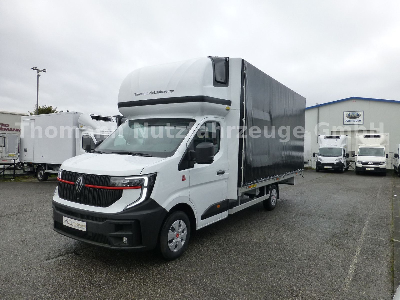 Renault NEW Master Pritsche Plane Schlafkabine - Furgoneta con lona: foto 3 Renault NEW Master Pritsche Plane Schlafkabine - Furgoneta con lona: foto 3