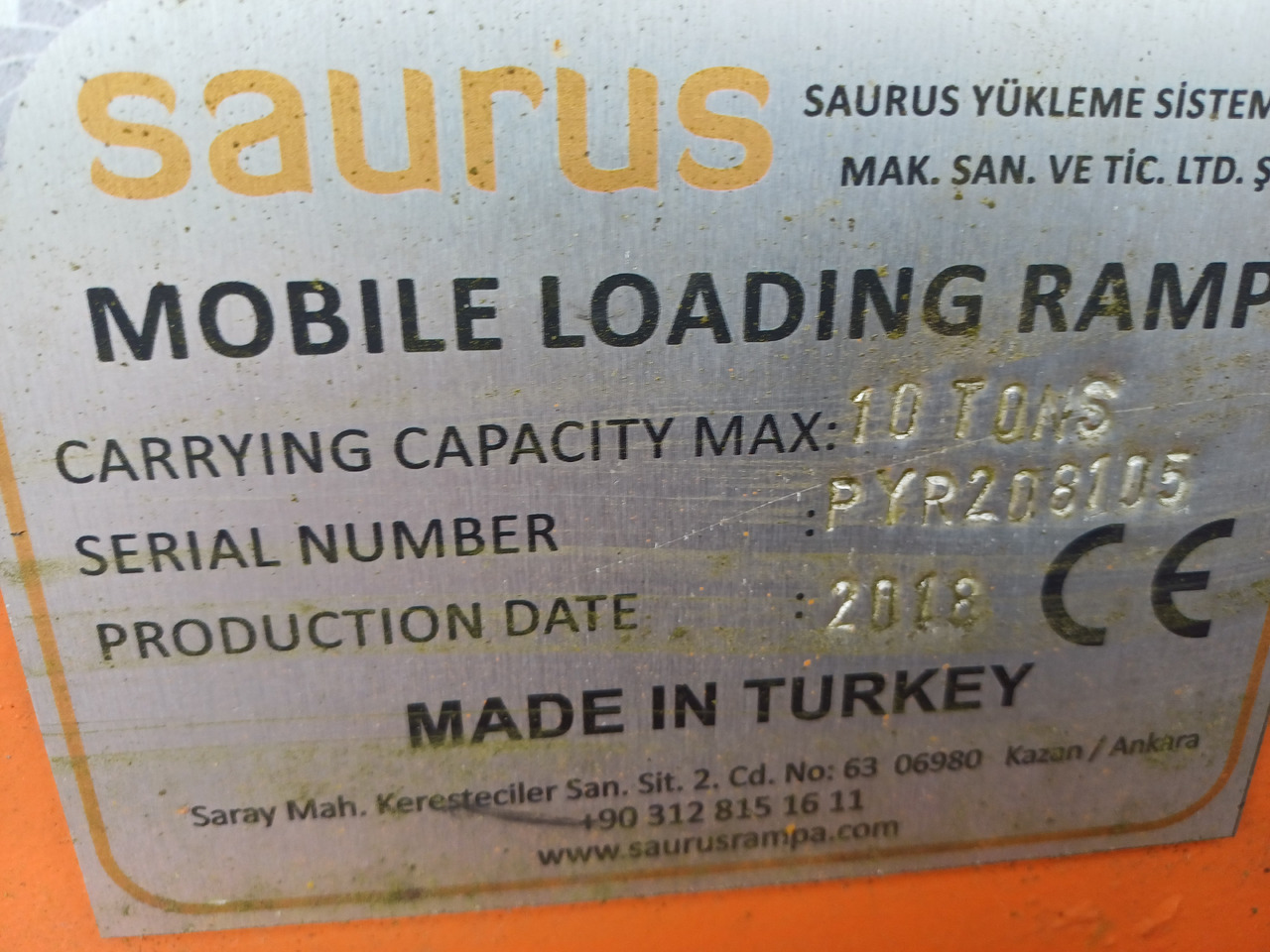 Saurus - Rampa de carga: foto 3 Saurus - Rampa de carga: foto 3