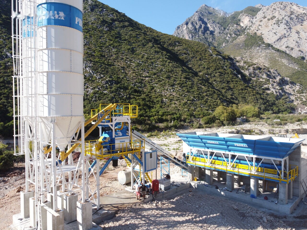 Promax Compact Concrete Batching Plant C100-TWN-LINE (100m3/h) - Planta de hormigón: foto 1 Promax Compact Concrete Batching Plant C100-TWN-LINE (100m3/h) - Planta de hormigón: foto 1