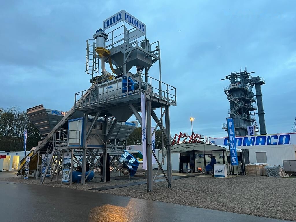 Promax GALVANIZED Compact Concrete Batching Plant C120-TWN-LINE (120m3/ - Silo de cemento: foto 2 Promax GALVANIZED Compact Concrete Batching Plant C120-TWN-LINE (120m3/ - Silo de cemento: foto 2