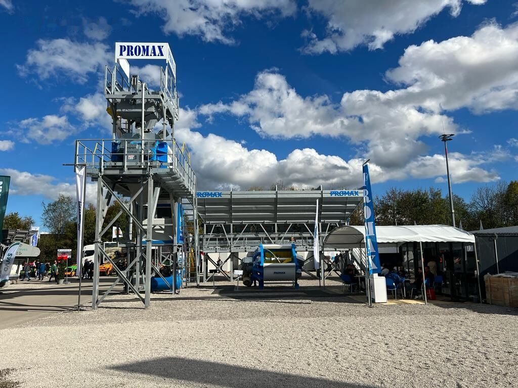 Promax GALVANIZED Compact Concrete Batching Plant C120-TWN-LINE (120m3/ - Silo de cemento: foto 4 Promax GALVANIZED Compact Concrete Batching Plant C120-TWN-LINE (120m3/ - Silo de cemento: foto 4